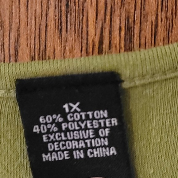 Crystal Kobe top - size 1X - Picture 4 of 5